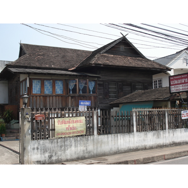 รูปถ่าย ไทย(Thailand) เชียงใหม่(Chiang Mai) ข้างในคุเมืองเชียงใหม่(Inside Canal) 2006-04 30