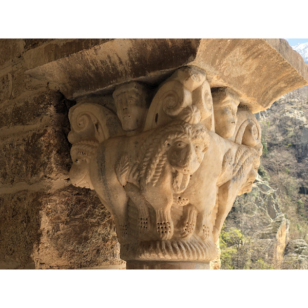 รูปถ่าย ฝรั่งเศส(France) แอบบีแซ็งมาร์แต็งดูกานีกู(Abbaye Saint Martin du Canigou) 2018-04 10
