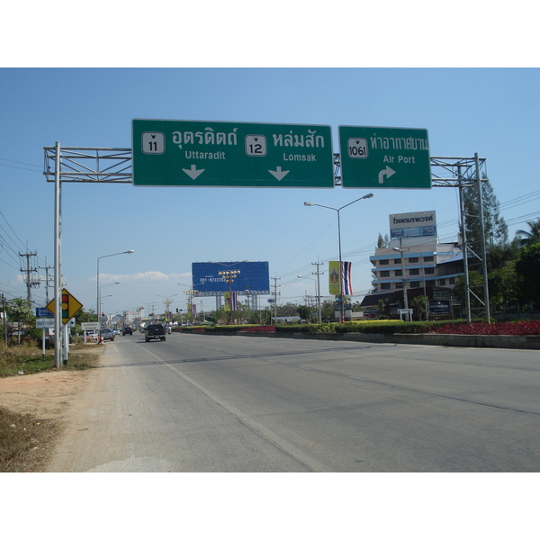 รูปถ่าย ไทย(Thailand) พิษณุโลก(Phitsanulok) ถนนมิตรภาพ(Mittraparp Road) 2008-01 31