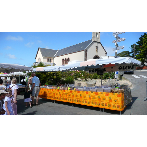 รูปถ่าย ฝรั่งเศส(France) เพรฟาย(Prefailles) ตลาดเปรฟาย(Market in Prefailles) 2007-07 7