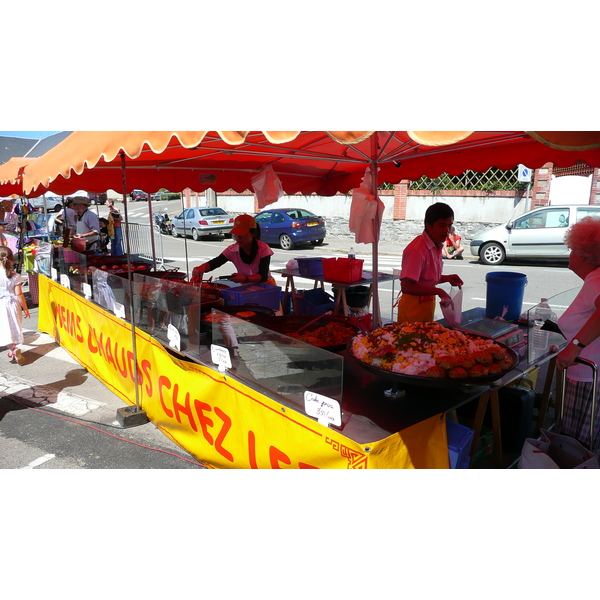 รูปถ่าย ฝรั่งเศส(France) เพรฟาย(Prefailles) ตลาดเปรฟาย(Market in Prefailles) 2007-07 14