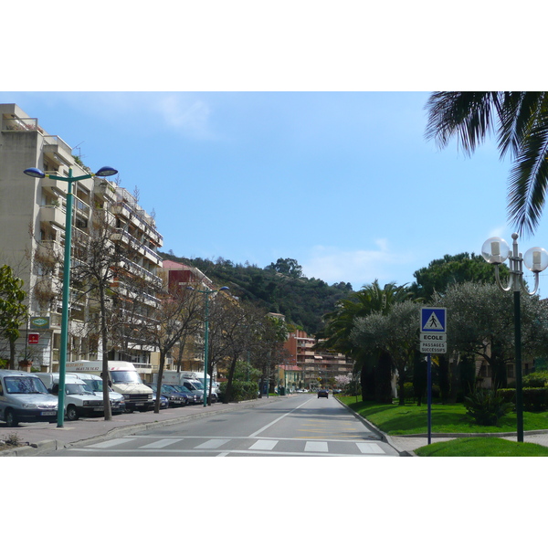 รูปถ่าย ฝรั่งเศส(France) เฟรนช์ริวิเอรา(French Riviera) ถนนจากนีซไปม็องตง(Nice to Menton road) 2008-03 13