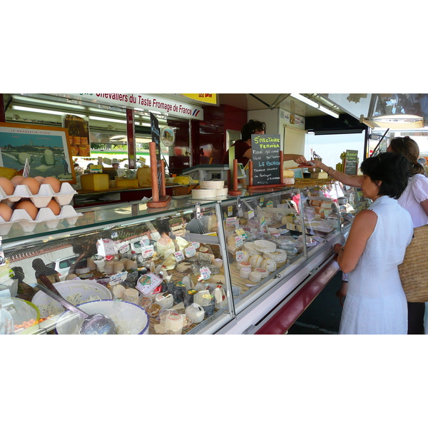 รูปถ่าย ฝรั่งเศส(France) เพรฟาย(Prefailles) ตลาดเปรฟาย(Market in Prefailles) 2007-07 9