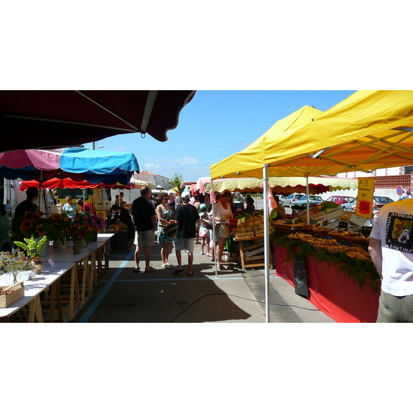 รูปถ่าย ฝรั่งเศส(France) เพรฟาย(Prefailles) ตลาดเปรฟาย(Market in Prefailles) 2007-07 5