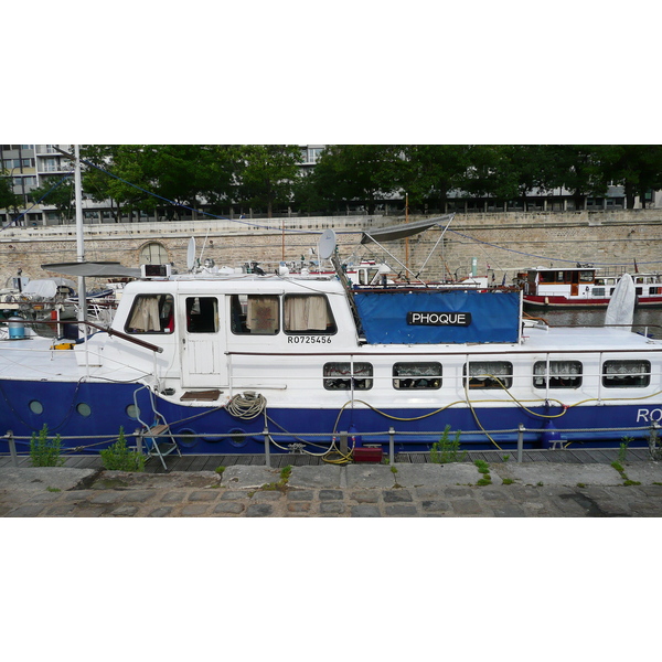 รูปถ่าย ฝรั่งเศส(France) ปารีส(Paris) ท่าเรือบัสตีย์(Bastille Harbour) 2007-06 59
