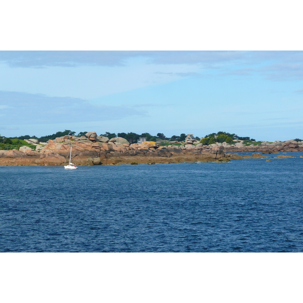 รูปถ่าย ฝรั่งเศส(France) แปร์รอส-กีแรก(Perros Guirec) หิน  แกรนิตชมพู (Cote de granite rose) 2007-08 53