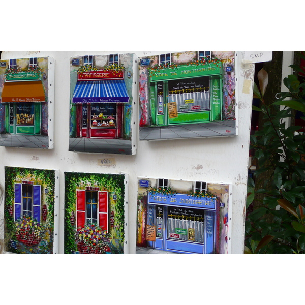 รูปถ่าย ฝรั่งเศส(France) ปารีส(Paris) จัตุรัสแตร์ทร์(Place du Tertre) 2007-06 24