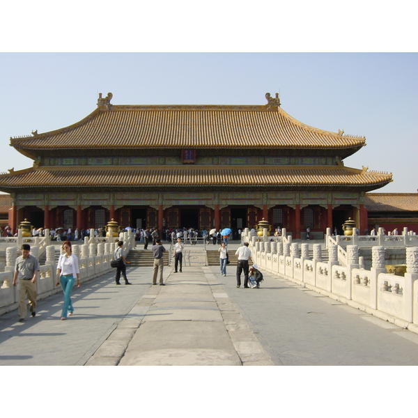 รูปถ่าย จีน(China) ปักกิ่ง(Beijing) พระราชวังต้องห้าม(Forbidden City) 2002-05 198
