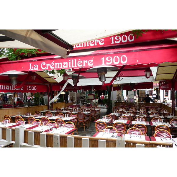 รูปถ่าย ฝรั่งเศส(France) ปารีส(Paris) จัตุรัสแตร์ทร์(Place du Tertre) 2007-06 17