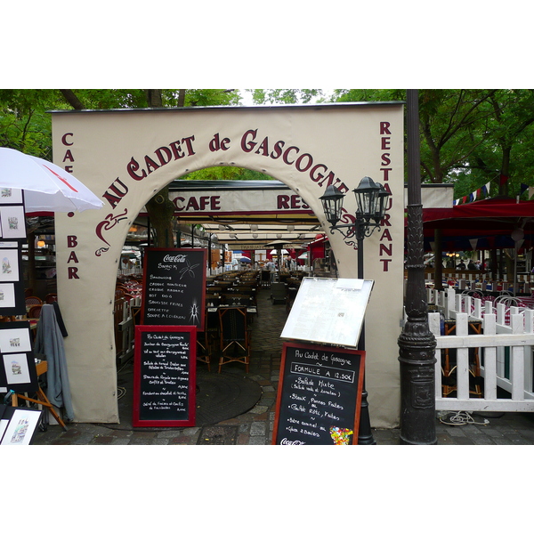 รูปถ่าย ฝรั่งเศส(France) ปารีส(Paris) จัตุรัสแตร์ทร์(Place du Tertre) 2007-06 23