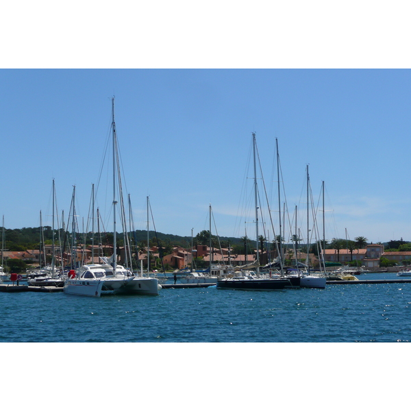 รูปถ่าย ฝรั่งเศส(France) เกาะปอร์เกอรอล(Porquerolles Island) ท่าเรือปอร์เกอรอล(Porquerolles harbour) 2008-05 22