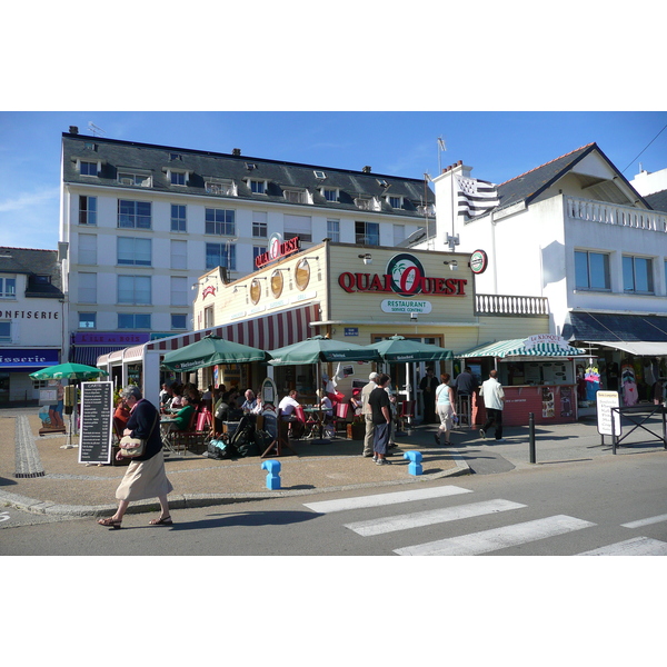รูปถ่าย ฝรั่งเศส(France) คาบสมุทรกีเบอรง(Quiberon peninsula) กีเบอรง(Quiberon) 2008-07 18