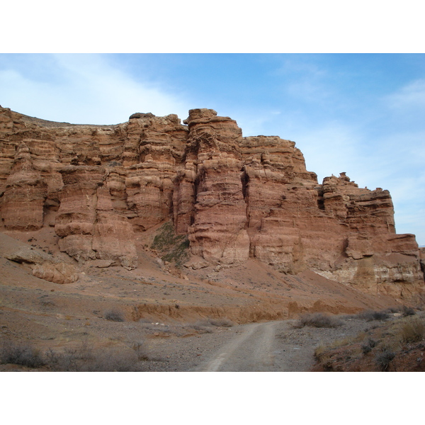 รูปถ่าย คาซัคสถาน(Kazakhstan) หุบผาชารึน(Charyn Canyon) 2007-03 38