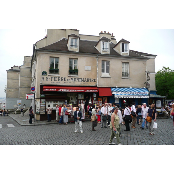 รูปถ่าย ฝรั่งเศส(France) ปารีส(Paris) มังท์มาร์เทรอ(Montmartre) 2007-06 67