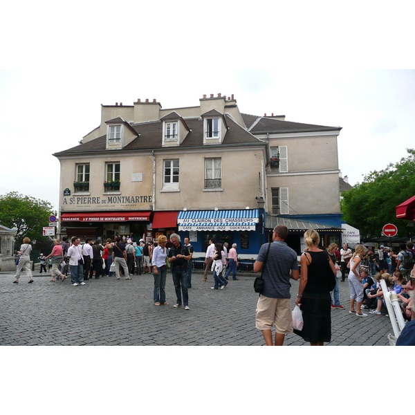 รูปถ่าย ฝรั่งเศส(France) ปารีส(Paris) มังท์มาร์เทรอ(Montmartre) 2007-06 56