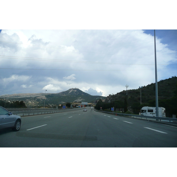 รูปถ่าย ฝรั่งเศส(France) เฟรนช์ริวิเอรา(French Riviera) ถนนจากนีซไปม็องตง(Nice to Menton road) 2008-03 28