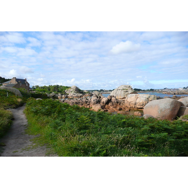 รูปถ่าย ฝรั่งเศส(France) แปร์รอส-กีแรก(Perros Guirec) หิน  แกรนิตชมพู (Cote de granite rose) 2007-08 57