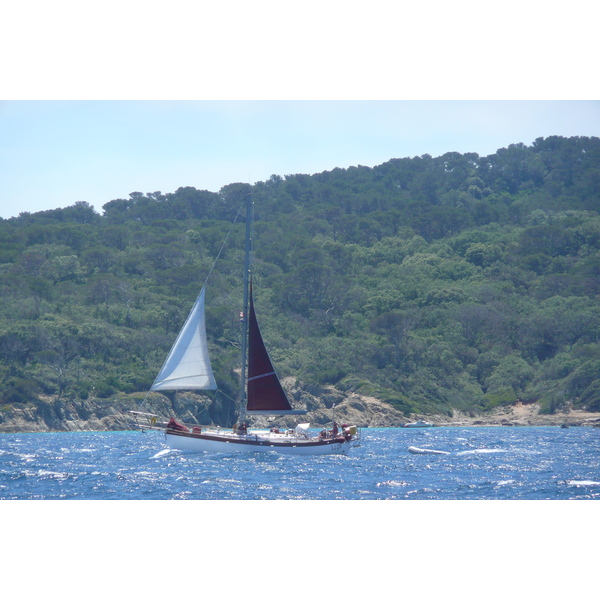 รูปถ่าย ฝรั่งเศส(France) เกาะปอร์เกอรอล(Porquerolles Island) ล่องเรือไปเกาะปอร์เกอรอล(Boat trip to Porquerolles) 2008-05 30