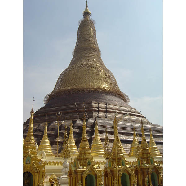 รูปถ่าย พม่า(Myanmar) ย่างกุ้ง(Yangon) พระมหาเจดีย์ชเวกากอง(Shwedagon Pagoda) 2005-01 50