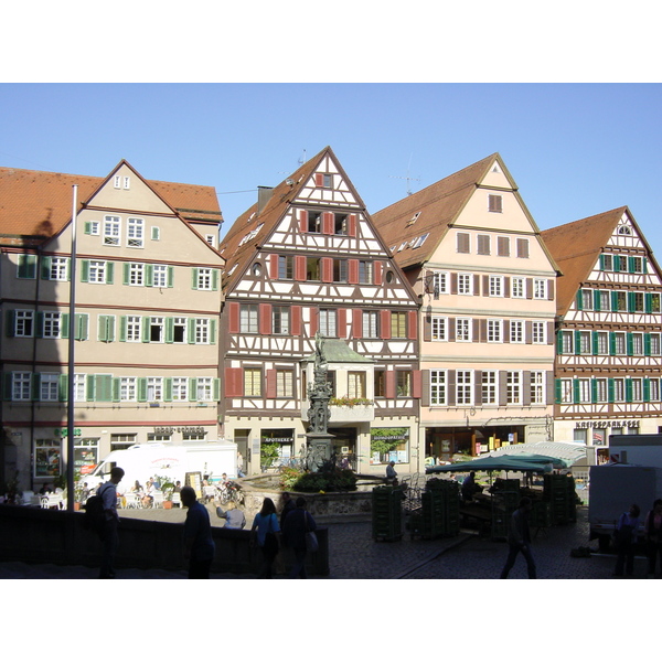 รูปถ่าย เยอรมนี(Germany) ทูบินเกน(Tubingen) 2001-10 15