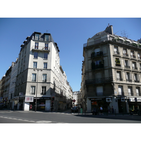 รูปถ่าย ฝรั่งเศส(France) ปารีส(Paris) ถนนลาฟาแย็ต(Rue La Fayette) 2007-08 110