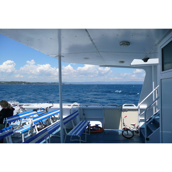 รูปถ่าย ฝรั่งเศส(France) เกาะปอร์เกอรอล(Porquerolles Island) ล่องเรือไปเกาะปอร์เกอรอล(Boat trip to Porquerolles) 2008-05 60
