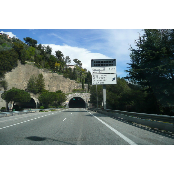 รูปถ่าย ฝรั่งเศส(France) เฟรนช์ริวิเอรา(French Riviera) ถนนจากนีซไปม็องตง(Nice to Menton road) 2008-03 50