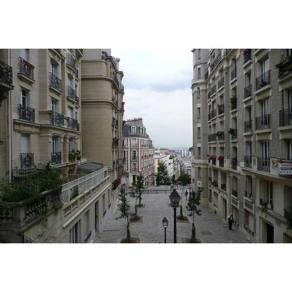 รูปถ่าย ฝรั่งเศส(France) ปารีส(Paris) มังท์มาร์เทรอ(Montmartre) 2007-06 78