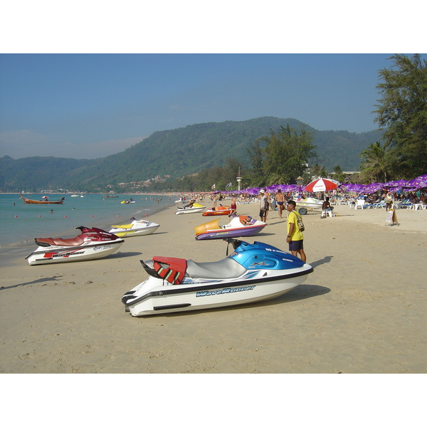 รูปถ่าย ไทย(Thailand) ภูเก็ต(Phuket) ป่าตอง(Patong) หาดทราย(Beach) 2005-12 35