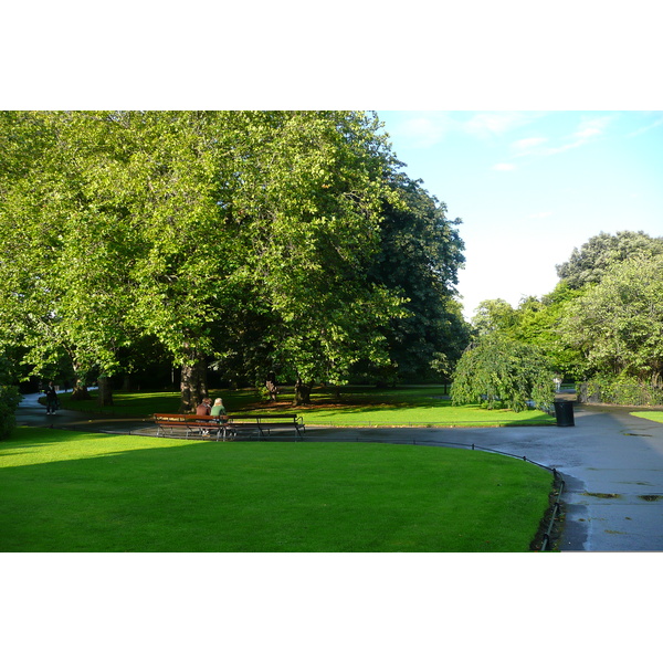 รูปถ่าย ไอร์แลนด์(Ireland) ดับลิน(Dublin) สวนเซนต์สตีเฟนส์กรีน(St. Stephen's Green) 2008-09 2