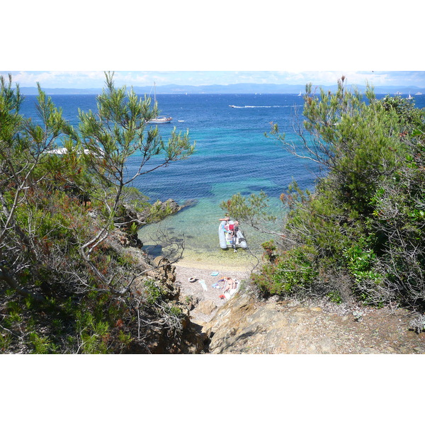 รูปถ่าย ฝรั่งเศส(France) เกาะปอร์เกอรอล(Porquerolles Island) แหลมเลอแก็ง(Pointe du Lequin) 2008-05 50