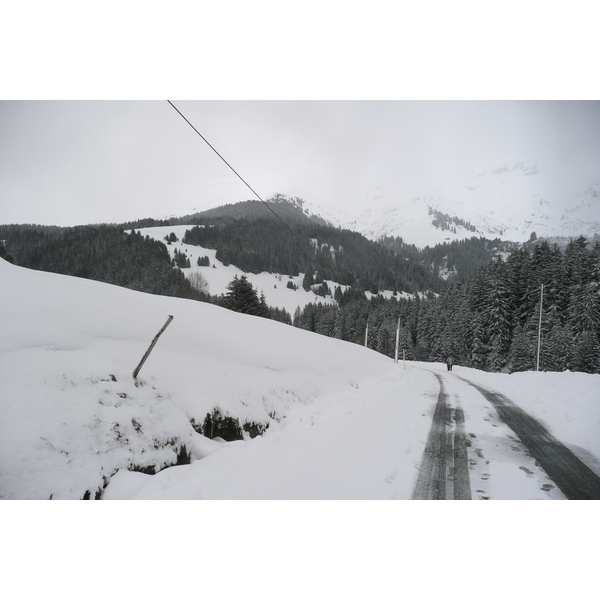 รูปถ่าย ฝรั่งเศส(France) เมแฌฟว์(Megeve) เลอปลาเน(Le Planay) 2010-02 12