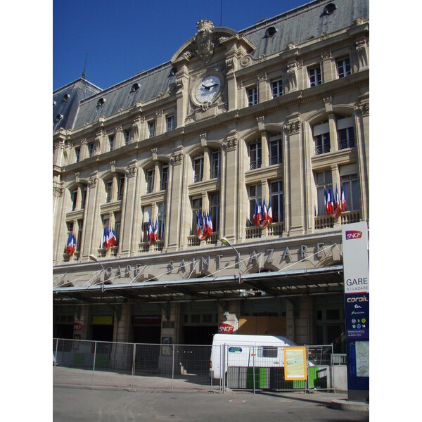 รูปถ่าย ฝรั่งเศส(France) ปารีส(Paris) สถานีรถไฟแซ็ง-ลาซาร์(Gare St Lazare) 2007-07 32