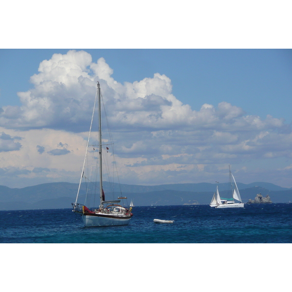 รูปถ่าย ฝรั่งเศส(France) เกาะปอร์เกอรอล(Porquerolles Island) แหลมเลอแก็ง(Pointe du Lequin) 2008-05 61