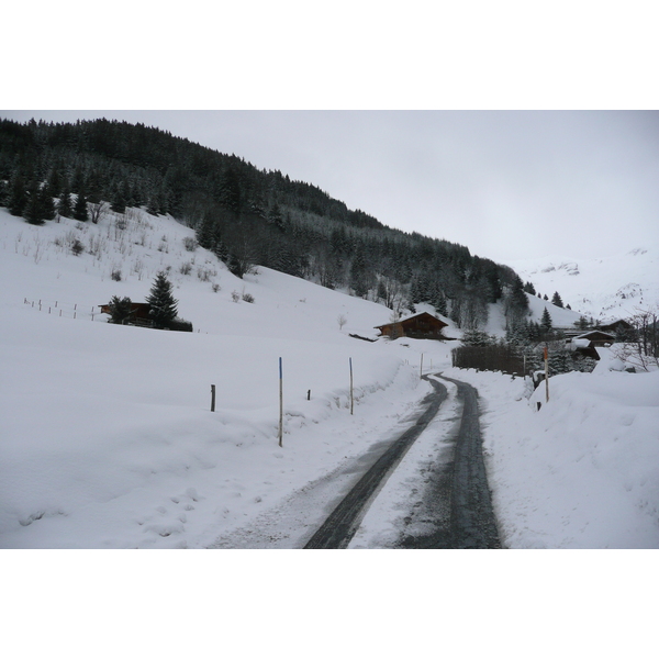 รูปถ่าย ฝรั่งเศส(France) เมแฌฟว์(Megeve) เลอปลาเน(Le Planay) 2010-02 5