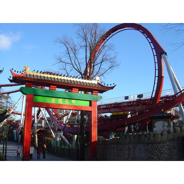 รูปถ่าย เดนมาร์ก(Denmark) โคเปนเฮเกน(Copenhagen) สวนสาธารณะทิโวลี(Tivoli Park) 2004-11 39