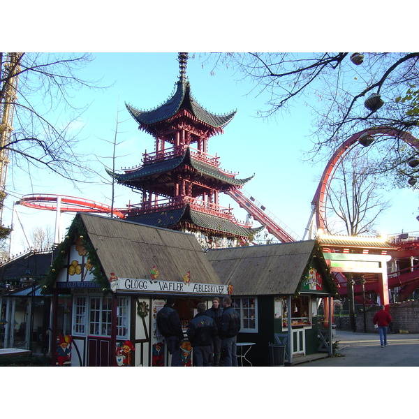 รูปถ่าย เดนมาร์ก(Denmark) โคเปนเฮเกน(Copenhagen) สวนสาธารณะทิโวลี(Tivoli Park) 2004-11 55