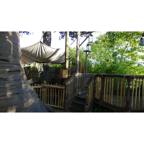 รูปถ่าย ฝรั่งเศส(France) ดิสนีย์แลนด์ปารีส(Disneyland Paris) บ้านต้นไม้โรบินสัน(La Cabane des Robinson) 2007-07 18