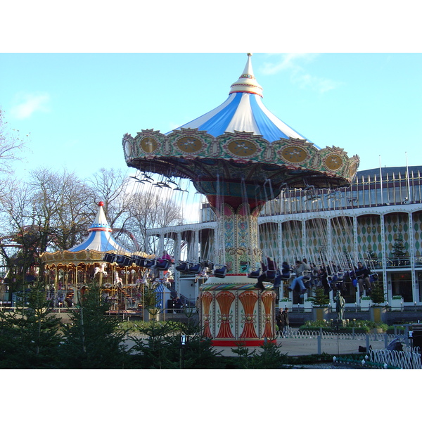 รูปถ่าย เดนมาร์ก(Denmark) โคเปนเฮเกน(Copenhagen) สวนสาธารณะทิโวลี(Tivoli Park) 2004-11 7