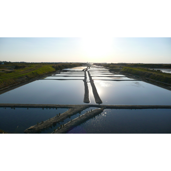 รูปถ่าย ฝรั่งเศส(France) เกรองเดอ(Guerande) นาเกลือ(Les marais salants) 2007-08 31