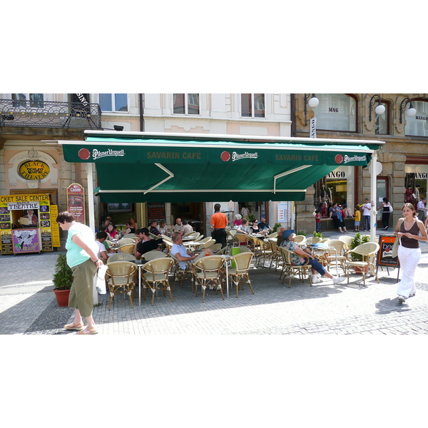 รูปถ่าย สาธารณรัฐเช็ก(Czech Republic) ปราก(Prague) ถนนนาปชีโกพ(Na Prikope) 2007-07 38