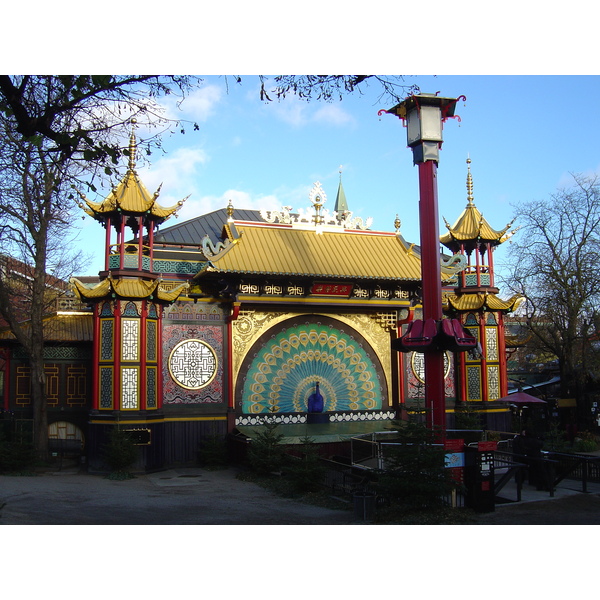 รูปถ่าย เดนมาร์ก(Denmark) โคเปนเฮเกน(Copenhagen) สวนสาธารณะทิโวลี(Tivoli Park) 2004-11 48