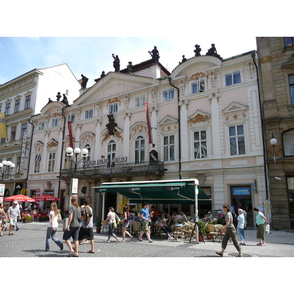 รูปถ่าย สาธารณรัฐเช็ก(Czech Republic) ปราก(Prague) ถนนนาปชีโกพ(Na Prikope) 2007-07 4
