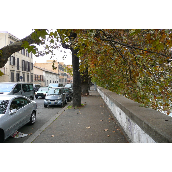 รูปถ่าย อิตาลี(Italy) โรม(Rome) ถนนริมน้ำจานีโกเลนเซ(Lungotevere Gianicolense) 2007-11 30