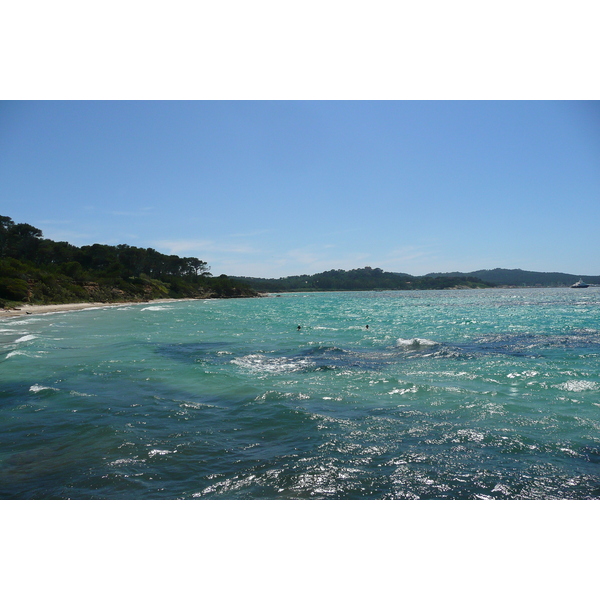 รูปถ่าย ฝรั่งเศส(France) เกาะปอร์เกอรอล(Porquerolles Island) หาดเลอแก็ง(Lequin beach) 2008-05 11