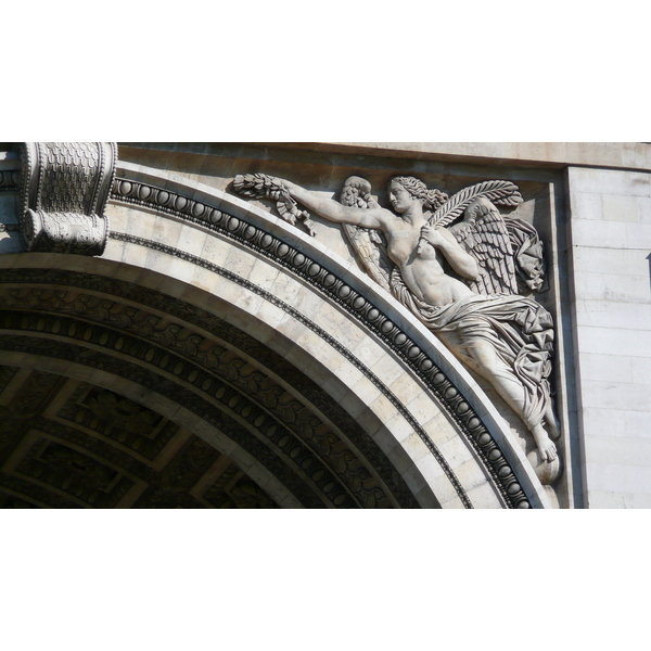 รูปถ่าย ฝรั่งเศส(France) ปารีส(Paris) ประตูชัย(Etoile and Arc de Triomphe) 2007-05 16
