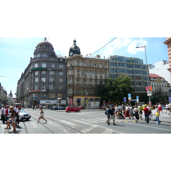 รูปถ่าย สาธารณรัฐเช็ก(Czech Republic) ปราก(Prague) จัตุรัสเวนเซสลาส(Vaclavske namesti) 2007-07 51