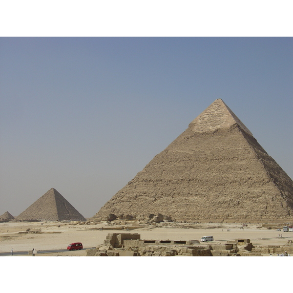 รูปถ่าย อียิปต์(Egypt) มหาพีระมิดแห่งกีซา(Giza Pyramids) 2004-09 29