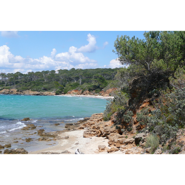 รูปถ่าย ฝรั่งเศส(France) เกาะปอร์เกอรอล(Porquerolles Island) หาดกูร์ตาด(Courtade beach) 2008-05 65