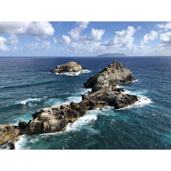 รูปถ่าย กวาเดอลูป(Guadeloupe) แหลมคาสเซิลพอยต์(Castle Point) 2021-02 28